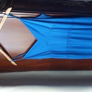 NWT BCBGMaxAzria Tiered Dress in Blue